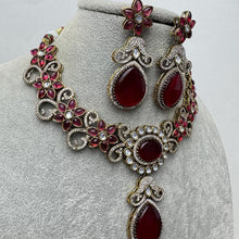 Ruby Kundan Necklace, Bollywood Sabyasachi Necklace, Designer Necklace, Indian Pakistani, Kundan necklace, Indian Pakistani Jewelry IndianJewelTrends 4.5 out of 5 stars