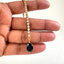 Delicate American Diamond 2 Tone Maang tikka, Indian forehead jewelry, Bridesmaid's jewelry, Maang tikka, Cz Diamond Tikka,Pakistani Jewelry