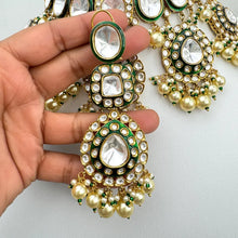 Bridal White Bikaneri Kundan Gold Plated Necklace Set/ Indian Pakistani Wedding/Gold fine kundan bridal jewelry/Indian Wedding Collection