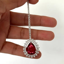 American Diamond Maang tikka/Indian Jewelry/ Indian Wedding Jewelry/ Pakistani Jewelry/ Jhoomer/ Matha patti/ Indian forehead jewelry