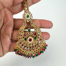 Large Gold Polki Maang tikka/ Indian Jewelry/ Indian Wedding Jewelry/ Pakistani Jewelry/ Jhoomer/ Matha patti/ Indian forehead jewelry