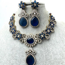 Blue Kundan Necklace, Bollywood Sabyasachi Necklace, Designer Necklace, Indian Pakistani, Kundan necklace, Indian Pakistani Jewelry