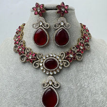 Ruby Kundan Necklace, Bollywood Sabyasachi Necklace, Designer Necklace, Indian Pakistani, Kundan necklace, Indian Pakistani Jewelry IndianJewelTrends 4.5 out of 5 stars