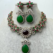 RubyGreen Kundan Necklace, Bollywood Sabyasachi Necklace, Designer Necklace, Indian Pakistani, Kundan necklace, Indian Pakistani Jewelry