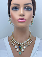 Multi Victorian Moissanite Kundan Necklace/Kundan Choker/Bollywood Jewelry/Indian wedding/Bridal jewelry/Indian Wedding/Pakistani/Punjabi