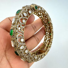 Moissanite polki Single Kada Bangle openable bangle, Premium collection, Polki bangle, Bridal Polki Kada, Sabyasachi Jewelry,Designer Bangle