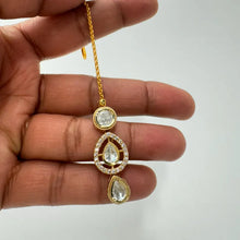 Danity Fine Kundan Maang tikka/ Kundan Tikka/ Indian Jewelry/ Indian Wedding Jewelry/ Pakistani Jewelry/ Jhoomer/ / Indian forehead jewelry