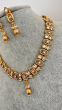 Gold Kundan Necklace, Indian Jewelry, indian wedding necklace, bridal jewelry, Punjabi Pakistani south Indian necklace