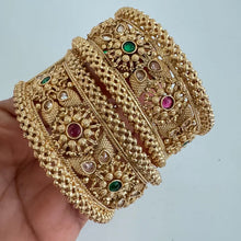 Gold plated Rajwadi Kundan openable Kada Bangle(1Pc)Single/Indian Kada/Wedding Jewelry/Kada/Punjabi Jewelry/Indian Wedding/Bollywood bangles