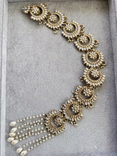 Mirror Kundan Choti /Braid Choti /Indian Bridal Choti /Kundan Hair accessories/Indian Wedding/Bridal Kundan Hair accessories, Mirror Jewelry