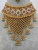 RubyGreen gold Polki Kundan choker Antique necklace wedding jewelry Indian Jewelry Pakistani Jewelry Wedding necklace Bridal necklace