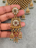 RubyGreen gold Polki Kundan choker Antique necklace wedding jewelry Indian Jewelry Pakistani Jewelry Wedding necklace Bridal necklace