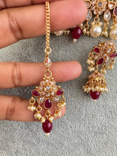 Ruby Polki Pearl Kundan Choker Set/Kundan Choker/ Bollywood Jewelry/ Indian Pakistani necklace/Punjabi necklace/bridal/Indian wedding
