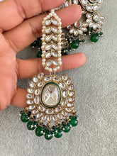 Green pearl Antique Kundan choker Necklace/Bollywood Jewelry/Indian bridal Kundan necklace/indian Pakistani Punjabi wedding jewelry