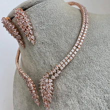 Kareena Kapoor inspired CZ Diamond collar necklace, Celebrity Diamond Necklace, Indian Pakistani jewelry for weddings, gift for her,