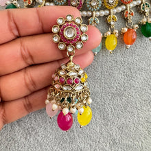 Multi Antique Polki Kundan choker Statement choker Indian Jewelry Pakistani Jewelry Wedding necklace Bridal necklace Wedding jewelry