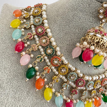 Multi Antique Polki Kundan choker Statement choker Indian Jewelry Pakistani Jewelry Wedding necklace Bridal necklace Wedding jewelry