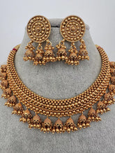 Gold Thushi Necklace, Kolhapuri Thushi Jewelry, indian wedding necklace, bridal jewelry, south Indian necklace