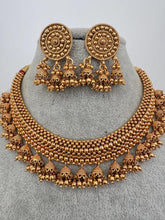 Gold Thushi Necklace, Kolhapuri Thushi Jewelry, indian wedding necklace, bridal jewelry, south Indian necklace