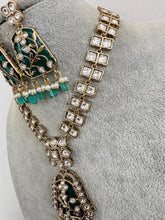 RamaGreen Kundan Necklace / Mid Length Kundan Necklace/ Bollywood Jewelry/ Indian jewelry/ Pakistani / punjabi necklace/indian wedding