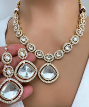 Gold Plated Kundan Victorian necklace/Sabyasachi Necklace/Kundan/Indian wedding collection/Bridal Necklace/Punjabi/Pakistani jewelry