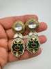 Multi Victorian Sabyasachi-inspired Moissanite polki Kundan choker Necklace, Indian Jewelry,Bollywood Sabyasachi Necklace,Pakistani Jewelry