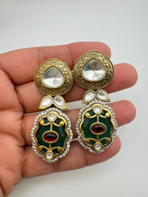 Multi Victorian Sabyasachi-inspired Moissanite polki Kundan choker Necklace, Indian Jewelry,Bollywood Sabyasachi Necklace,Pakistani Jewelry