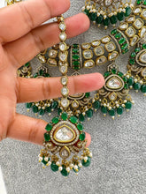 Green Bridal Victorian Moissanite Polki Kundan necklace, Sabyasachi Designer necklace, Bollywood, India,n Pakistani Jewelry for Wedding