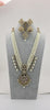 White Pearl Antique Polki Necklace/Indian Long Necklace/Pakistani Jewelry/Necklace Mala/Indian Punjabi Jewelry/Indian Wedding/Rani Haar