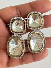 Uncut Polki Kundan Earrings \Indian Jewelry/Pakistani Jewelry/Bollywood Earrings/Statement /Indian wedding/Bridesmaid gifts
