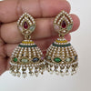 Multi dull Gold plated Polki Jhumka/stone Jhumka/Indian Jewelry/Pakistani/Punjabi/Indian/Statement earring/Bridal earring/Indian wedding