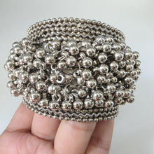 Oxidized Silver Cuff Bracelet(1 Pc)/German Silver/Black Metal/Boho/Tribal/Banjara jewelry/Oxidized long kada/Afgani handcuff