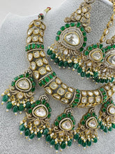 Green Bridal Victorian Moissanite Polki Kundan necklace, Sabyasachi Designer necklace, Bollywood, India,n Pakistani Jewelry for Wedding