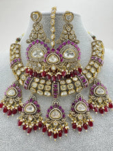 Ruby Bridal Victorian Moissanite Polki Kundan necklace, Sabyasachi Designer necklace, Bollywood, India,n Pakistani Jewelry for Wedding