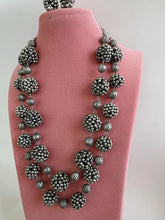 Handcrafted Oxidized Long Necklace/Oxidized Indian Jewelry/Boho Jewelry Necklace/Afghan Choker/Afghani jewelry/gypsy necklace