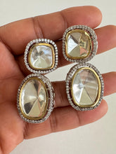 Uncut Polki Kundan Earrings \Indian Jewelry/Pakistani Jewelry/Bollywood Earrings/Statement /Indian wedding/Bridesmaid gifts