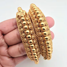Gold Kada bangles 2pc/Indian bangles/Antique bangles/Temple Jewelry/Bridal Bangles/Indian Wedding/Pakistani Jewelry/South indian jewelry