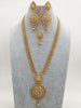 Long Antique gold plated mala Necklace/Indian Long Necklace/Temple Jewelry/Necklace Mala/Indian/South Jewelry/Indian Wedding/Rani Haar