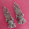 Peacock Oxidized German Silver Earrings/Oxidized Earrings/Antique Silver/Silver Look Alike/Tribal/Afghani/Boho Jewelry Length 50 mm