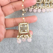 Pink Kundan Necklace Set/ Kundan Choker/ Bollywood Jewelry/ Indian jewelry/ Pakistani necklace/ punjabi necklace/bridal/indian wedding