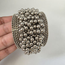 Oxidized Silver Cuff Bracelet(1 Pc)/German Silver/Black Metal/Boho/Tribal/Banjara jewelry/Oxidized long kada/Afgani handcuff