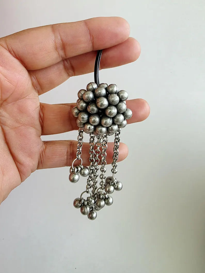 Oxidized Hair Pin/Ambada/Indian hair accessories/juda pin, Pakistani/Afghani jewelry, Oxidized jewelry