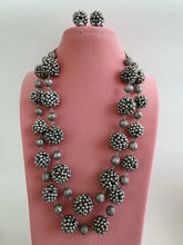 Handcrafted Oxidized Long Necklace/Oxidized Indian Jewelry/Boho Jewelry Necklace/Afghan Choker/Afghani jewelry/gypsy necklace
