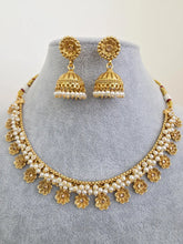 Guttapusalu Pearl Gold Necklace/Gold Necklace/Indian Choker/South Indian Necklace/One Gram Gold /Temple Jewelry/South Indian jewelry