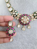 RubyGreen Fine Kundan Necklace Set /Kundan Choker / Bollywood Jewelry / Indian jewelry /Pakistani necklace/bridal necklace/Indian wedding