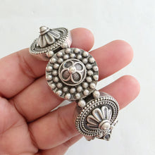 Oxidized Silver openable Kada/Bracelet (1Pc)/German Silver/Boho/Tribal/Indian Jewelry/Pakistani/Oxidized Bangles/One size fit to 2.4/2.6