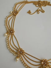 Antique Gold Pearl Belly Chain/Bridal Belly chain/Vaddanam/Kamarpatta/South Indian Jewelry/tagdi/Indian waist belt/jewelry belt/Kamarbandh