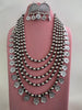 Oxidized Necklace/Oxidized Indian Jewelry/Boho Jewelry/Bib Choker Necklace/Afghan necklace/Afghani jewelry/gypsy necklace/