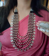 Oxidized Necklace/Oxidized Indian Jewelry/Boho Jewelry/Bib Choker Necklace/Afghan necklace/Afghani jewelry/gypsy necklace/