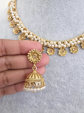 Guttapusalu Pearl Gold Necklace/Gold Necklace/Indian Choker/South Indian Necklace/One Gram Gold /Temple Jewelry/South Indian jewelry